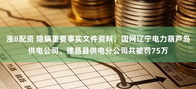 涨8配资 隐瞒重要事实文件资料，国网辽宁电力葫芦岛供电公司、建昌县供电分公司共被罚75万